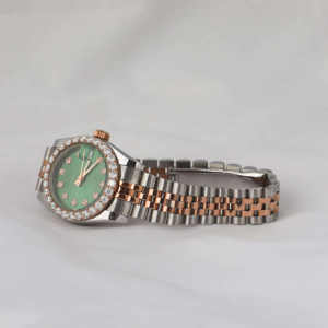 Reloj de Lujo con Diamantes Incrustados, Correa de Cuero, Esfera de Cristal Analógica para Hombre, Estilo Hip Hop, Movimiento Automático - Product Image 2