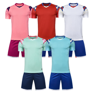 Maillot de football rayé pour homme, uniforme d'entraînement, ensemble de maillot - Product Image 1