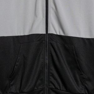 Sudadera con capucha de invierno para hombre 2025, de poliéster/algodón, transpirable, con cremallera, patrón liso, tela de alta calidad, 300g, venta al por mayor, MOQ bajo, muestra - Product Image 5