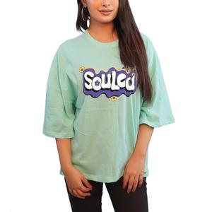 Femmes lettre personnalisée imprimé à manches courtes grande taille T-Shirt nouveauté Jersey tissu mode Style décontracté en gros - Product Image 6