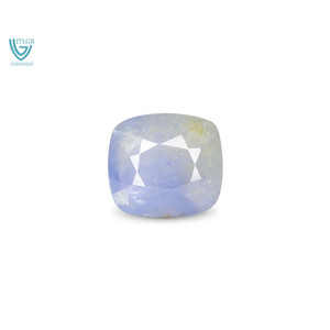 Zafiro Bicolor de 8.69 Quilates (Pitambari) con Corte Oval Facetado, Gema Sintética Creada en Laboratorio para Fines Decorativos, Color Rosa - Product Image 1