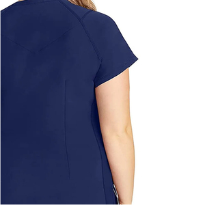 New Fashion Medical Uniforms scrub,nurse Joggers Scrubs <b>Sets</b> Uniforms Stand collar short sleeve hospital nurse uniform suit - Product Image 5