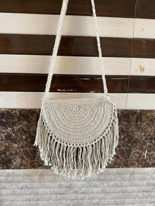 Bolsas ecológicas de algodón natural 100% hechas a medida con asa de cuerda, ligeras pero fuertes para comestibles y salidas a la playa - Product Image 4