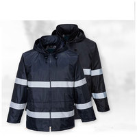 Vestes de sécurité haute visibilité légères en polyester imperméable pour adultes avec logo personnalisé, option grande taille, vêtements uniformes