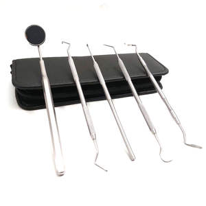 ชุดเครื่องมือทันตกรรมสำหรับการฝึกอบรมการตรวจวินิจฉัย เกรดมืออาชีพ เครื่องมือสำรวจแบบแมนนวล เหล็กกล้า เครื่องมือผ่าตัด ได้รับการรับรองมาตรฐาน CE - Product Image 6