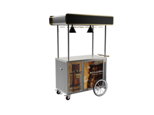 Hoogwaardige metalen witte display snoepkar bruiloftkar voor evenementen decoratie - Product Image 6