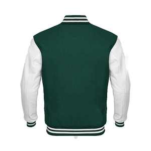 Meilleures ventes OEM de veste Letterman coupe-vent pour hommes avec col montant - Product Image 2