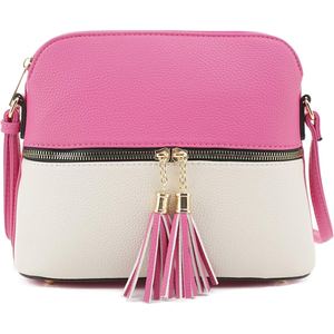 Sac à bandoulière décontracté pour femmes, sac à bandoulière en cuir PU grainé, toucher doux, pour le shopping et les voyages - Product Image 4