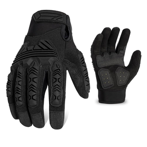 Guantes personalizados antiimpacto TPR resistentes a cortes ignífugos para Mecánica de campos petrolíferos e impactos - Product Image 1