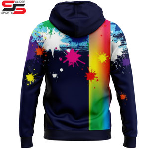 3D Print <b>Zipper</b> Hoodies Unisex Casual Paint Zip Hoodie Streetwear Pattern Hooded Jacket Spring And Autumn Male Sweatshirt - Product Image 2
