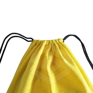 Nouveaux sacs à cordon en polyester doux et solides, pliables, personnalisés avec un logo élégant, vente en gros de haute qualité - Product Image 6