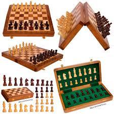 Jeu d'échecs en bois tendance fait main avec pièces d'échecs - Product Image 6