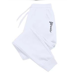 Pantalones Deportivos Unisex de Lona para Correr, Antiarrugas, Ligeros, con Cierre de Cordón, Tela Suave, Casuales, Cómodos, para Uso Diario - Product Image 5