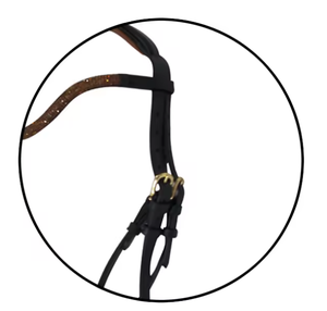 Premium Leather Horse Bridle Custom Logo Customizable Size Packaging-MH Global Exports High Quality <b>Equestrian</b> Made India 10 - Product Image 5