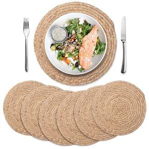 Vietnam napperons tissés à la main en gros jacinthe d'eau Durable écologique parfait pour Resort Hotel Restaurant - Product Image 1