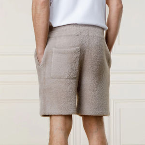 Private Label 100% Short en mohair de haute qualité en laine pour Offre Spéciale à taille élastique Short en mohair tricoté High Street - Product Image 2