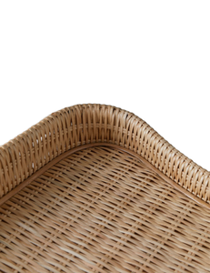 โรงงานเวียดนามขายส่งถาดเสิร์ฟหวายธรรมชาติสําหรับชุดชาตกแต่งบ้านถาดหวายทอสําหรับอาหารในราคาที่ดีที่สุด - Product Image 4