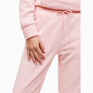 Conjunto Deportivo de Dos Piezas para Mujer, Sudadera con Capucha y Pantalones de Chándal de Felpa, Ropa Deportiva Cálida para Gimnasio, Ropa Deportiva Informal - Product Image 6