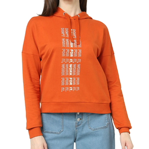 Sudadera con capucha para mujer 100% sudaderas con capucha de lana de algodón Anti-Pilling, transpirable logotipo personalizado tamaño Color Etiqueta Privada Sudadera con capucha para mujer - Product Image 1