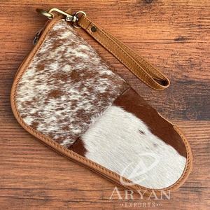 Vente en gros étui en cuir de vachette de haute qualité personnalisé étuis de transport dissimulés tactiques en cuir véritable pour accessoires de chasse - Product Image 1