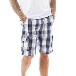 Custom Print Logo Cotton Made Cargo Shorts for Adult Size Pakistan Manufacture Cargo Shorts for Men - Product Image 1
