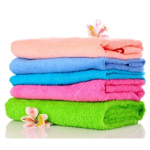 Serviette de bain en microfibre douce de qualité supérieure Serviette de bain de couleur unie de qualité exportée au prix le plus bas Fournisseur en Inde - Product Image 6