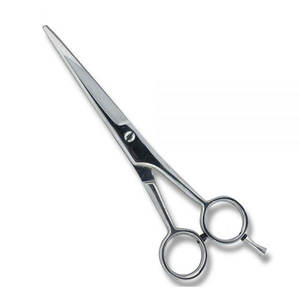 Tijeras de peluquero de tamaño personalizado, mango de cerámica de Color sólido de calidad profesional, recién llegado, herramienta de belleza de acero inoxidable - Product Image 4