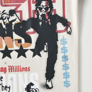 Sudadera Corta Deportiva Personalizada con Logotipo de Sportish Impex, 450 g/m², Gruesa, Sin Cordones, Talla Grande, 100% Algodón, Impresión DTG, para Hombre - Product Image 2