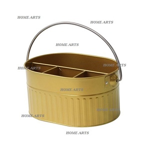 Porte-couverts en métal de conception la plus récente avec 4 compartiments porte-couverts de forme ovale de la plus haute qualité en Inde - Product Image 1