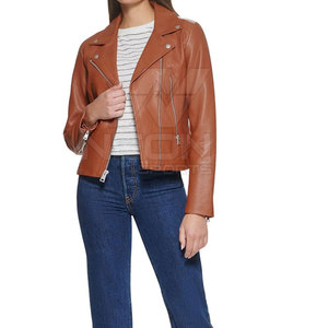 Fabricantes Profesionales de Chaquetas de Cuero Hechas a Medida para Mujer, Nueva Moda 2026, Chaquetas de Cuero Genuino para Ropa de Invierno - Product Image 2