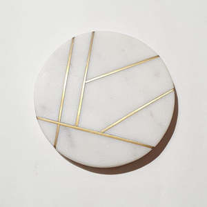 Juego de Posavasos de Mármol Natural de Lujo, Posavasos Decorativos de Piedra para Decoración de Mesa, Hotel, Restaurante, al por Mayor - Product Image 6
