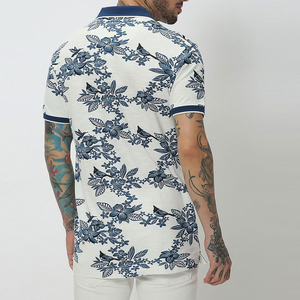 Polo de golf de manga corta para hombre en venta al por mayor de alta calidad con logotipo personalizado - Product Image 2