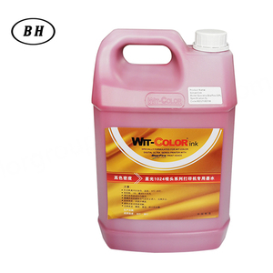 Encre à solvant Bheng Witcolor, bouteille de 5 L, CMYK, impression numérique, encre pour impression flexographique - Product Image 3