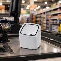 Escáner de Códigos QR USB con Cable para Escritorio, Lector de Códigos de Barras para Pagos, Escaneo de Códigos de Barras Manos Libres para Cajas Registradoras de Supermercados y Puntos de Venta