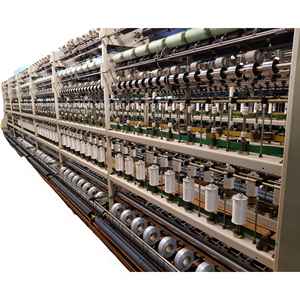 Machine à bobiner monofilament Menegatto 1500 Rotor Spinning, 192 broches, bobine de 140 mm pour Lycra, Nylon, Coton, 32000 tr/min, puissance 15/25 kW - Product Image 1