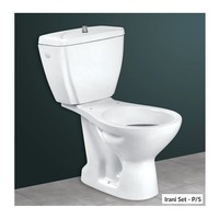 WC contemporain en céramique à deux pièces avec siphon en P et en S, articles sanitaires pour salle de bain, Inde