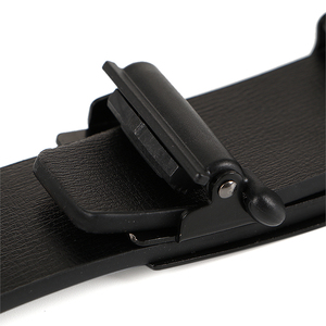 Cinturón de Cuero PU para Hombre, Precio de Fábrica al por Mayor, Logotipo Personalizado, Hebilla Ajustable de Alta Calidad - Product Image 3