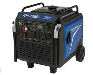 เครื่องกำเนิดไฟฟ้าอินเวอร์เตอร์ Authentic-Sales 8300W/10500W ใช้ได้สองเชื้อเพลิง แก๊สโพรเพน 50A Low THD สตาร์ทด้วยรีโมท ระบบตัดไฟอัตโนมัติ CO รุ่น 6075661 ใหม่ - Product Image 4