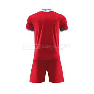 Conjunto de ropa de fútbol transpirable Logotipo personalizado y número Deportes Camiseta de fútbol - Product Image 2