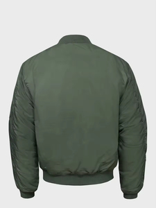 Nouveau modèle Veste denim grande taille pour homme Col montant Écussons personnalisés avec logo brodé à l'avant pour homme - Product Image 4