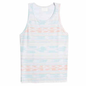 เสื้อกล้ามผู้ชายสีตัดกันน้ำหนักเบาผลิตตามสั่งใส่สบาย - Product Image 6