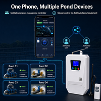 Controlador Remoto para Equipos de Acuicultura 4G, CA 75-400V, hasta 30kW, Interruptor con Aplicación Móvil para Aireadores y Bombas