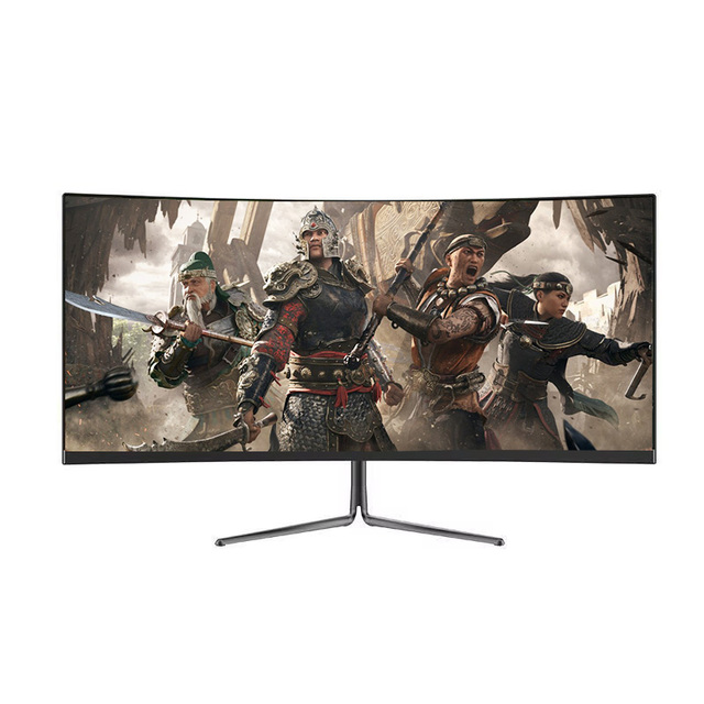 Slim Design Vivid Uhd 32 Inch 4k Curved Gaming Monitor IPS Panel PC 60 Hz Gamer Monitor