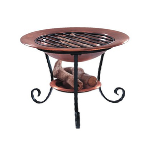Jardín al aire libre portátil Barbacoa Fiestas Fogata a la venta Soporte geométrico Metal Hierro Cuenco grande Forma redonda Jardín al aire libre Fogata - Product Image 5