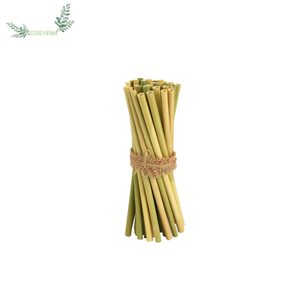 หลอดแบบใช้แล้วทิ้งหลอดหญ้าแห้งเป็นมิตรกับสิ่งแวดล้อมผลิตจากหญ้า lepironia ในเวียดนาม - Product Image 4