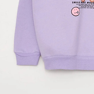 Sudadera con Capucha Morada Unisex, Estampado de Oso de Dibujos Animados, Estilo Holgado Informal para Otoño - Product Image 5