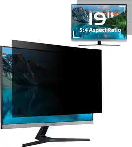 19 inch Anti-Glare Máy tính bộ lọc riêng tư bảo vệ màn hình bảo vệ phim cho màn hình rộng máy tính để bàn Màn hình LCD 5:4