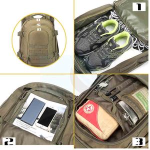 Sac à dos tactique imperméable et isolé Spofit avec poche à eau de 3L pour la randonnée, le camping, le cyclisme et la course à pied - Product Image 3