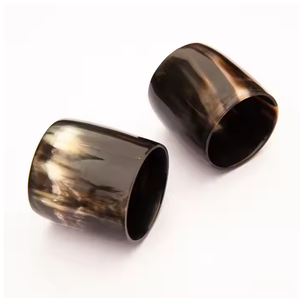 Rond de serviette corne de buffle ronds de serviette indien personnalisé moderne porte-mouchoirs en gros ronds de serviette - Product Image 1