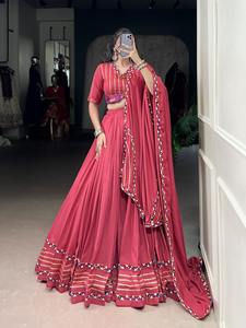 Navratri Special Roman With Kutchi Gamthi Embroidered & Mirror Work <b>Lehenga</b> Choli <b>Woman</b> Fashion Manufacturer From India - Product Image 4